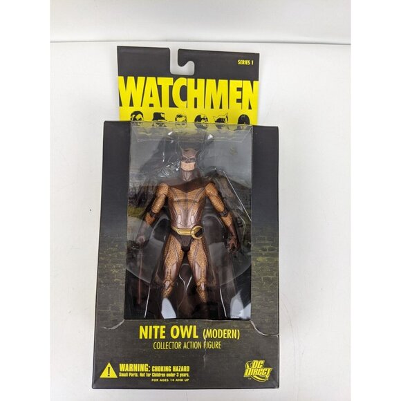 Nite Owl Modern Variant DC Direct Watchmen Series 1 Action Figure NEW SEALED NIB - Picture 1 of 10